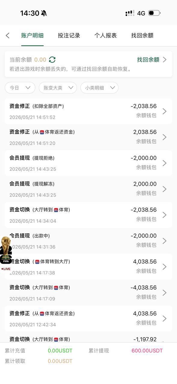 曝光9U给平台，盈利扣除不给提现完全没有信任度！